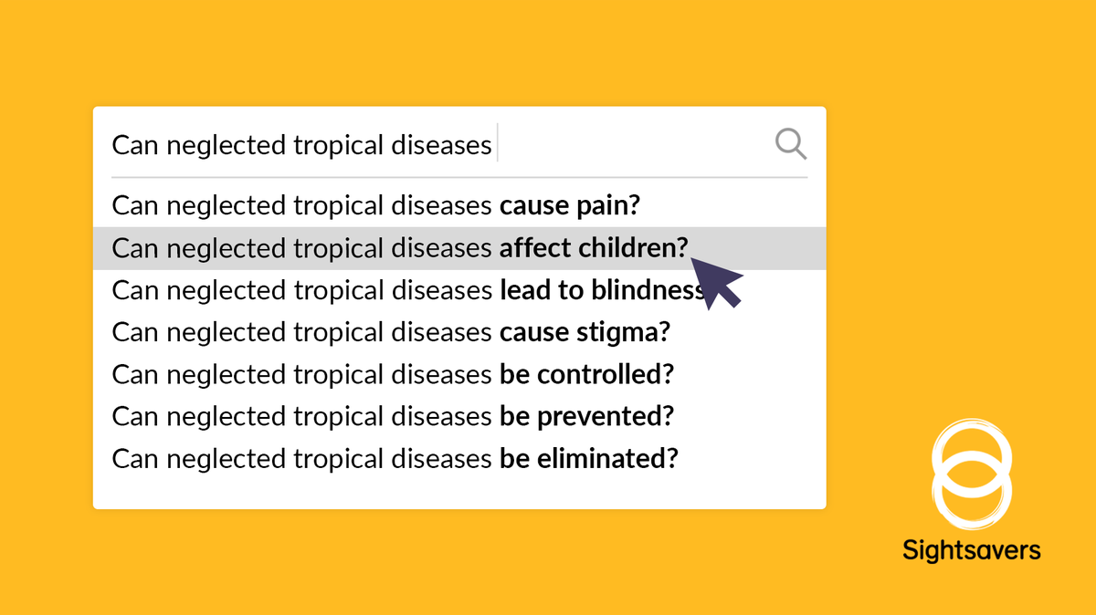 Sightsavers's tweet photo. Painful ☹️
Life-altering 👁️ 
Neglected 🤷

More than a billion people are affected by neglected tropical diseases. But they don't have to be. If we come together we can consign these devastating diseases to history.  https://t.co/1ddBkBZZSr #beatNTDs #WorldNTDDay https://t.co/Chv7bpw2e1