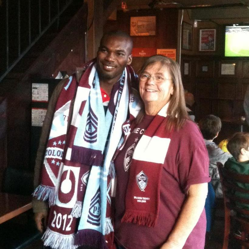 C38sg's tweet photo. Last night, we received the news that the immutable Joan Dobrzynksi had her homecoming after a long fight with cancer. She didn’t lose the fight, she just changed venues, switched the pitch. Nothing, not even cancer, can beat a kind soul like Joan. https://t.co/SiLNm5htlQ