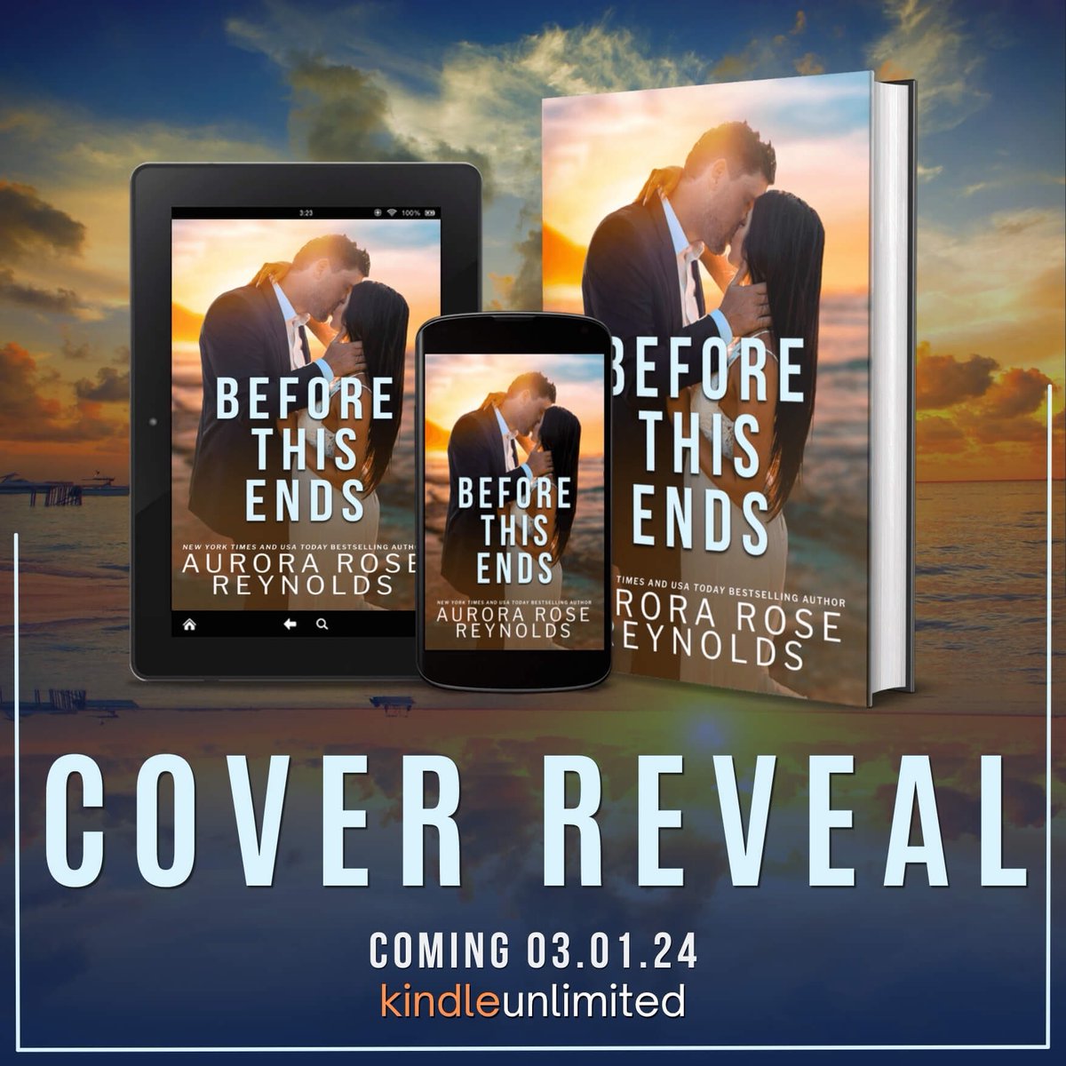 ✨Coming Soon
BEFORE THIS ENDS by @auroraroseR is coming 3/1!
#PreOrderHere 
US amzn.to/3TIwWzC  
UK amzn.to/3tFEZ5w  
CA amzn.to/4aM6tXO  
AU amzn.to/48HorsC
#bookish #theauthoragency #coverreveal #smalltown #romancebooks #RomanceReaders