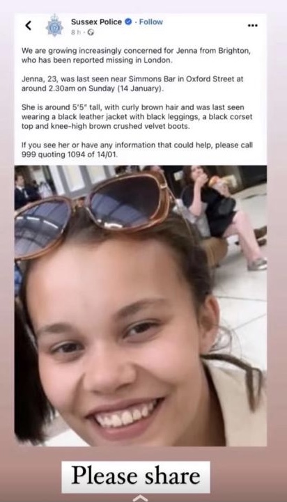 Please share and contact Sussex Police or Crimestopper's with any information!