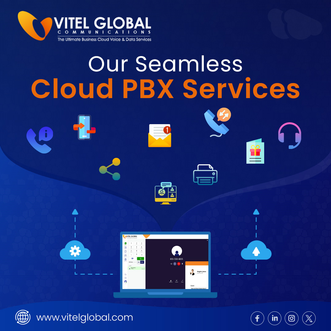 vitel_global's tweet photo. Get to know more about the unmatched efficiency and flexibility with Vitel Global's Seamless #CloudPBXServices - your gateway to smarter, smoother #businesscommunications.
Explore more: https://t.co/YxrXO6AYha
#cloud #communications #pbx #ucaas #business #businessphonefeatures https://t.co/67R8b7LmZr