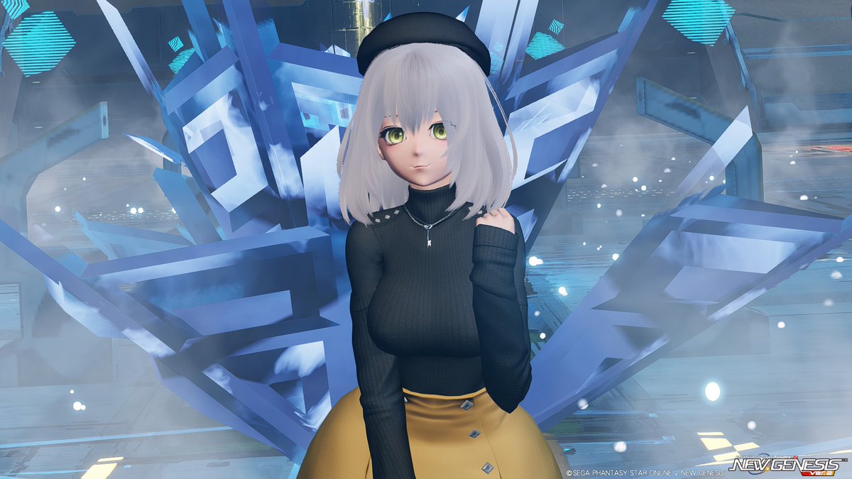 寒くても気にしない！
#PSO2NGS 
#PSO2NGS_SS 
#メンテの日なのでssを貼る