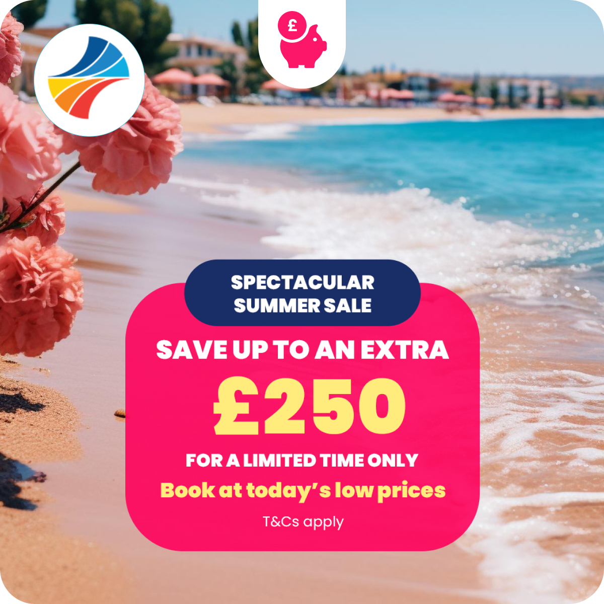 🔥Our SPECTACULAR SUMMER SALE is ON! SAVE UP TO AN EXTRA £250 on your summer 2024 holiday to Bulgaria, Malta, Northern Cyprus, Croatia, Slovenia, Montenegro and Croatia 🤩 Learn more here: bit.ly/3u0lRzi