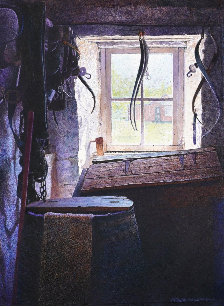 Amazing news from the US tonight-We are pleased to inform you that your work has been accepted into the 157th Annual International Exhibition of the American Watercolor Society. The exhibition will be held at the Salmagundi Club in New York City April 2-26, 2024.

'Farm Window'