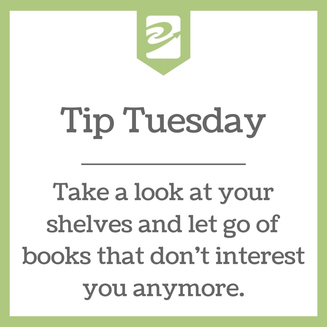 Take a long hard look at your shelves and think about donating the books that don't interest you anymore. Bonus: This leaves more room for new reads that you are excited about! What other bookish tasks do you like to do at the beginning of the year?