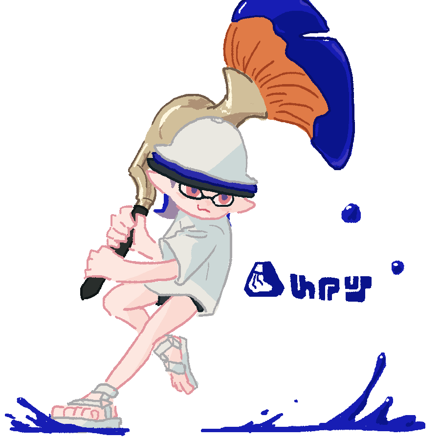 最近は原神とスプラトゥーンの絵ばっかり生産している　別アカで…