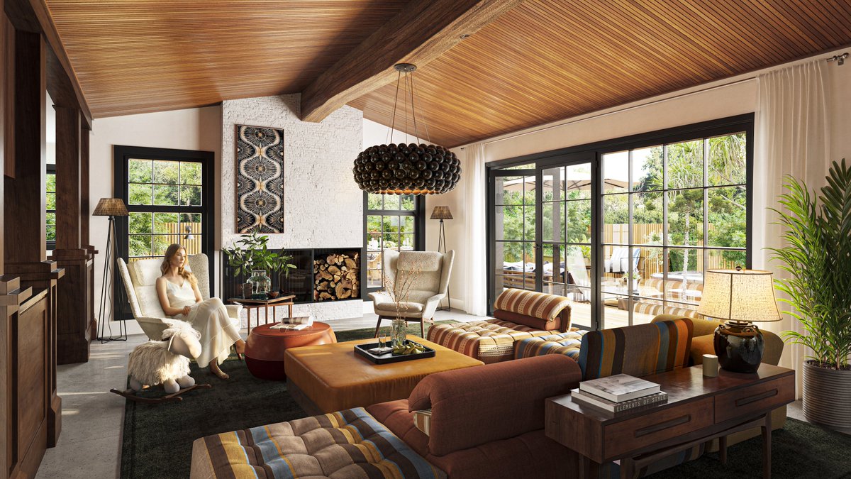 KNBvisual's tweet photo. Dear everyone!
We'd like to share with you our newest renders with Mid Century style. Hope you like the result! All comments are welcome!
Thanks,
Software: 3ds Max, Corona, Photoshop
Behance: https://t.co/8jPP2gh5VN
Instagram: https://t.co/1dL7W1aOrQ
Email: info@knb-arc.com https://t.co/ueLFzRqUJv