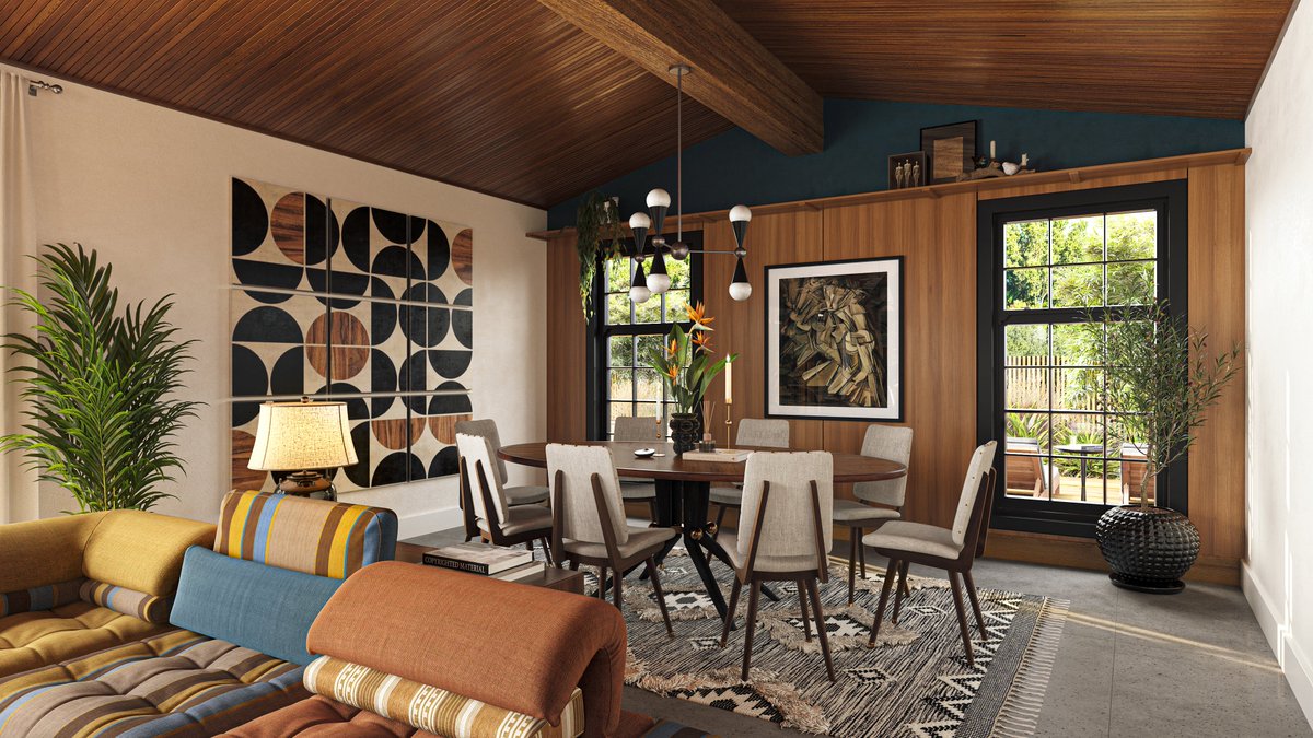 KNBvisual's tweet photo. Dear everyone!
We'd like to share with you our newest renders with Mid Century style. Hope you like the result! All comments are welcome!
Thanks,
Software: 3ds Max, Corona, Photoshop
Behance: https://t.co/8jPP2gh5VN
Instagram: https://t.co/1dL7W1aOrQ
Email: info@knb-arc.com https://t.co/ueLFzRqUJv