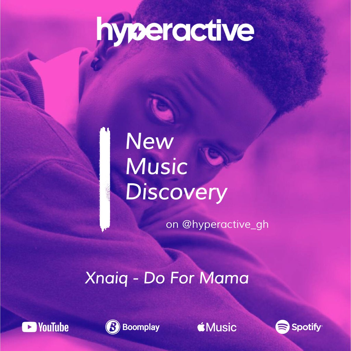 hyperactive_gh's tweet photo. 🎧 New tunes for a new Day! #newmusicdiscovery stream:
• 🇬🇭@major_round - It Is Well
• 🇬🇭@xnaiqoffical -Do For Mama
• 🇬🇭@ReggieOsei3 @ygaokenneth and @Xlimkid_  - Sa Me

Today!

Streaming now via ➡️ https://t.co/90sOonaTLe

#thehyperactive https://t.co/qDMssfu1u0