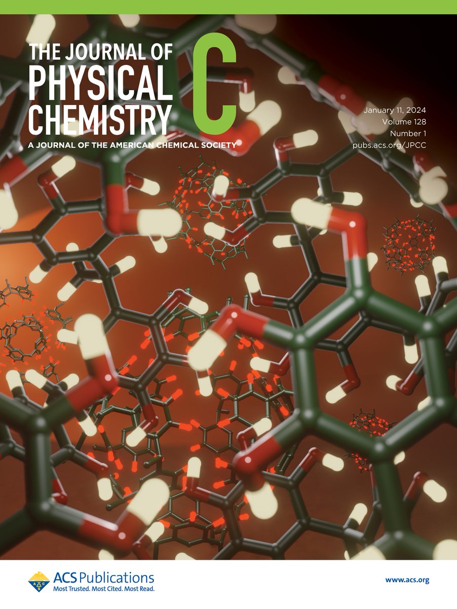 Our research on calixarene self-assembly simulations has been featured on the cover of @JPhysChem C! Thrilled to see the results of my late-night endeavors with @Blender paying off once again! 🥳 @RWTH @UNIMORE_univ @fuelsciencenter @ACS4Authors @ric_capelli #MyACSCover