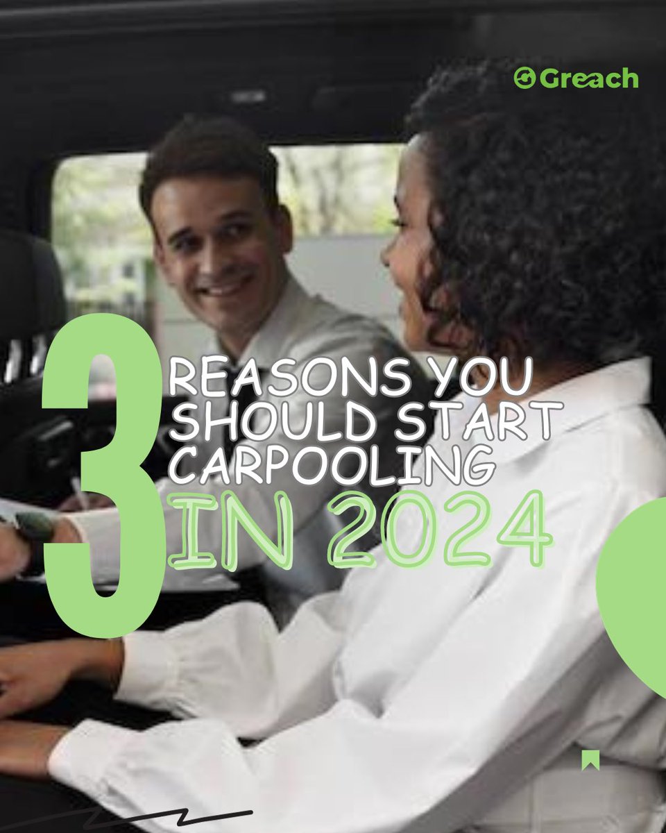 GreachRides's tweet photo. Here is the sign you need to start carpooling in 2024!🙃

Carpooling has numerous benefits like cost savings, comfort and reducing carbon emissions in our environment.

So, head over to the App Store or Google PlayStore to download the Greach app to begin carpooling. https://t.co/BkJu5xu03v