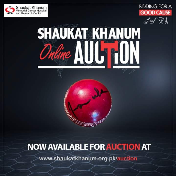 DrabdullahjanAL's tweet photo. Funds from this auction will go towards the construction of Shaukat Khanum Memorial Cancer Hospital and Research Centre, Karachi. https://t.co/K92Of6vT2O https://t.co/UqiswHTzGI
