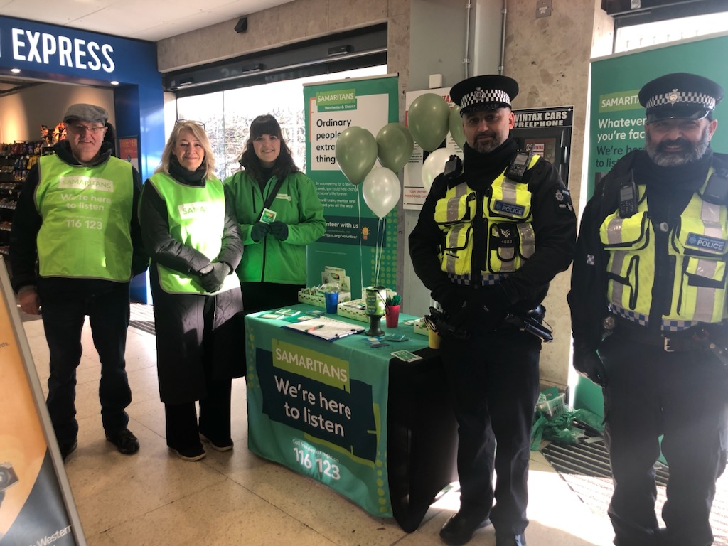 Winchester Samaritans tweet media
