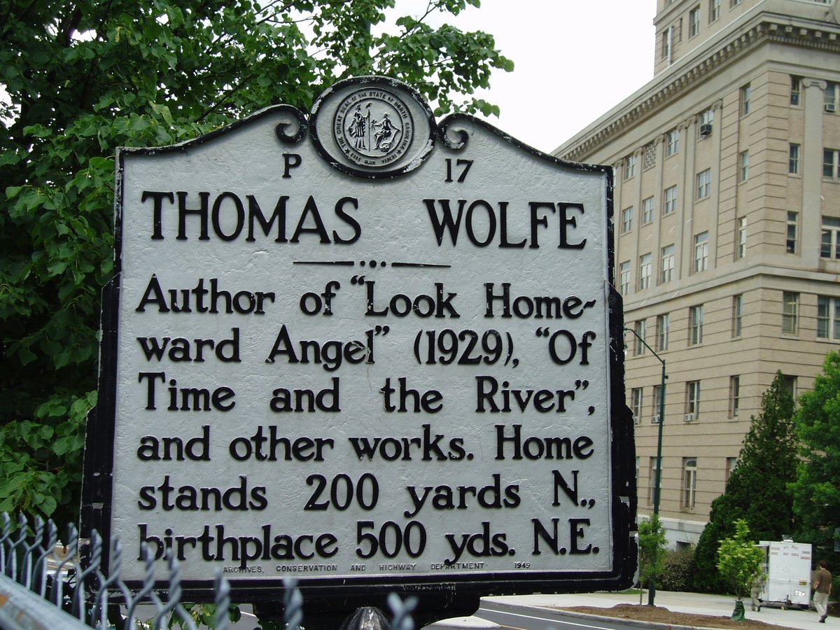 North Carolina Highway Historical Markers (@nc_markers) on Twitter photo #OnThisDay in 1975, the state of NC obtained Thomas Wolfe’s “Old Kentucky Home.” The Asheville boardinghouse, renamed “Dixieland,” was the setting for Wolfe’s first novel, Look Homeward, Angel.
<a href="/TWolfeMemorial/">ThomasWolfe Memorial</a>
is a now a
<a href="/NCHistoricSites/">NC Historic Sites</a>
ncmarkers.com/Markers.aspx?M… #OnThisDay in 1975, the state of NC obtained Thomas Wolfe’s “Old Kentucky Home.” The Asheville boardinghouse, renamed “Dixieland,” was the setting for Wolfe’s first novel, Look Homeward, Angel.
<a href="/TWolfeMemorial/">ThomasWolfe Memorial</a>
is a now a
<a href="/NCHistoricSites/">NC Historic Sites</a>
ncmarkers.com/Markers.aspx?M…