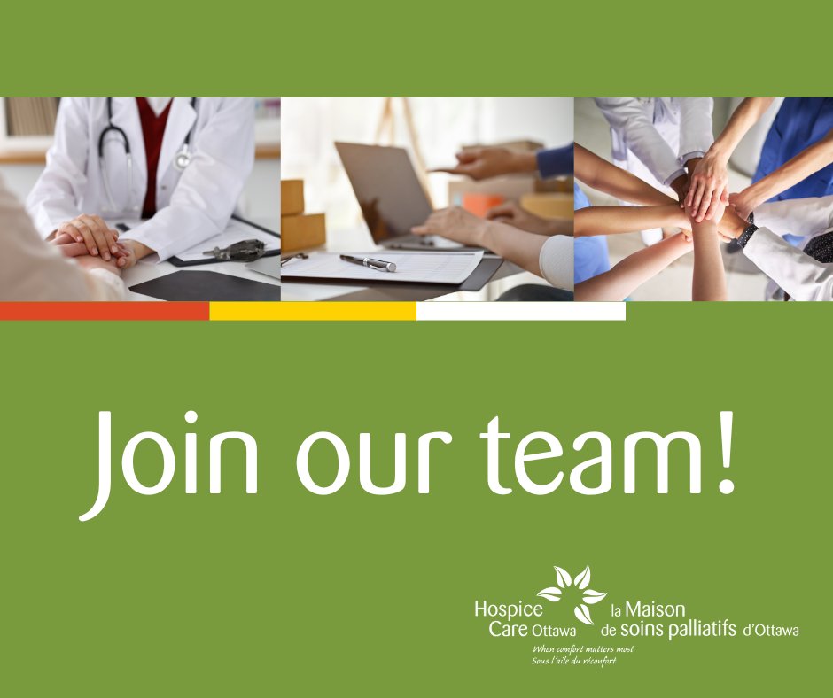 Employment Opportunity: Bilingual Community Hospice Care Coordinator This position administers and coordinates the day-to-day functioning of community hospice care services and programs. For more information and how to apply, please visit: hospicecareottawa.ca/employment-opp…...