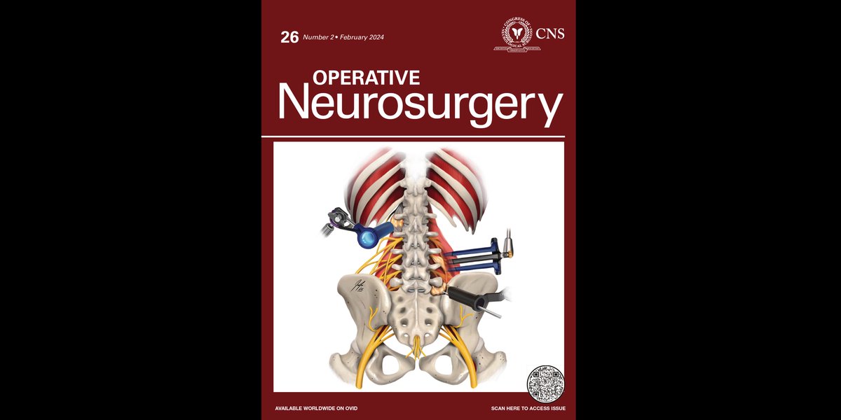 NeurosurgeryCNS's tweet photo. #ONSNewIssue for February is here! https://t.co/SfYvozh2tA #TechnicalLessonsVideoSeries Posterior Interhemispheric Transtentorial Subsplenial Approach for Posterior Thalamic Tumors: 2-D Operative Video &amp; #ONSNew Minimally Invasive Approaches for Lumbosacral Plexus Schwannomas https://t.co/WI0KipAWoD