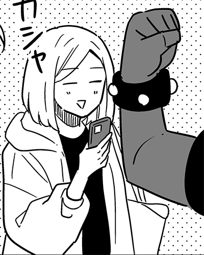 絵日記ブログ更新しました!  写真を撮っていたら 突然背後に現れた人に 言われたこと 