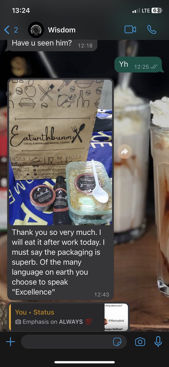 Eatwithbunmi's tweet photo. We love reviews like this 🔥😉

Send us a DM today… you deserve to know why we are the best in this food game🤍

#congratulationssimi #Sheggz #Bella #GbajaFraud #ATribeCalledJudah #smallbusinessowner #SmallBusiness #Foodie #ibadanfoodvendor https://t.co/eRHNNQMYrn