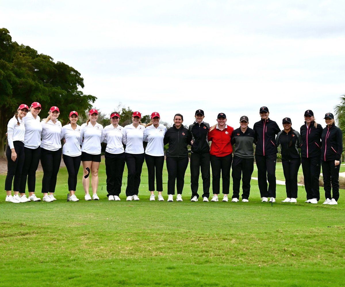 LouisvilleWGOLF's tweet photo. Capping off our training trip today with a match against @IndianaWGolf 👏

#GoCards https://t.co/u6PI5RPL0w