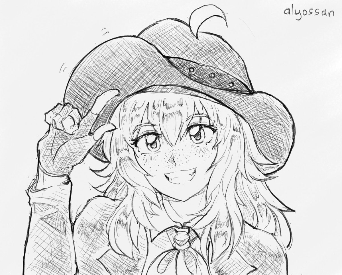 Pencil bust sketch #VGenComm for @AwesmeAustin! 