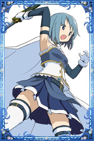 I also really love this art of Sayaka… berry cute