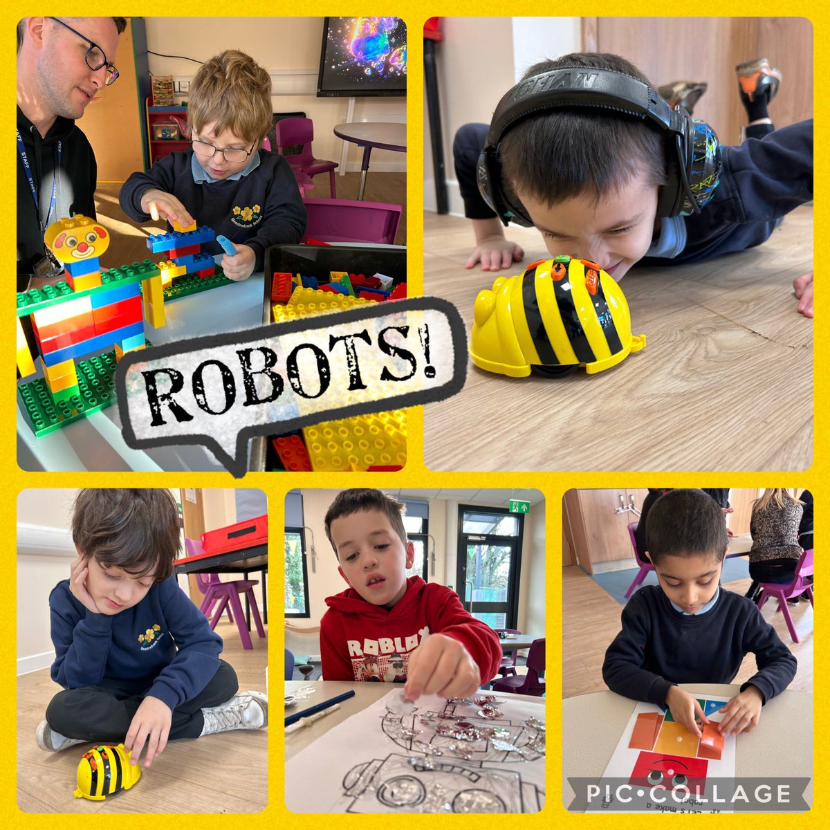 #Mbfoxglove class have done an excellent job settling into their new classroom. To kick off our new topic, Marvellous Machines, we have been exploring the wonderful world of robots 🤖 🐝