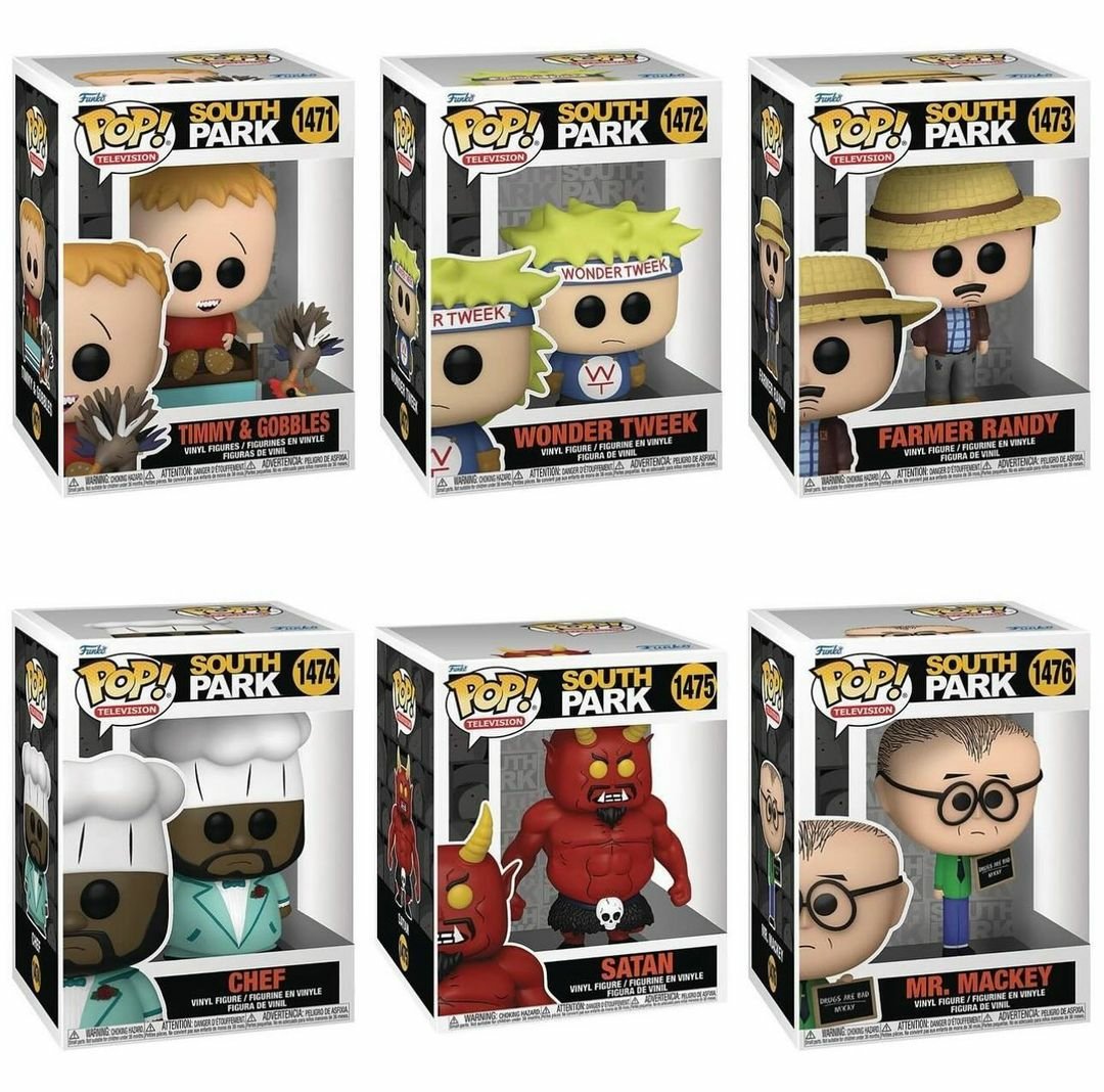 funkopopes's tweet photo. Primer vistazo a nuevas figuras #FunkoPOP de #SouthPark https://t.co/njdbVV11Sm
