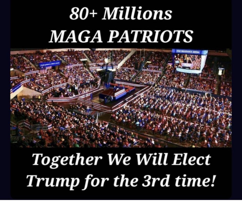 Godfatherparte2's tweet image. Buongiorno Amici🌹

It’s a glorious Tuesday morning for Trump supporters! Last night was just the beginning of an historic comeback that will shock the world! MAGA will not be denied!

Have a Yuge Day!

🇺🇸🇺🇸🇺🇸🇺🇸🇺🇸🇺🇸🇺🇸🇺🇸