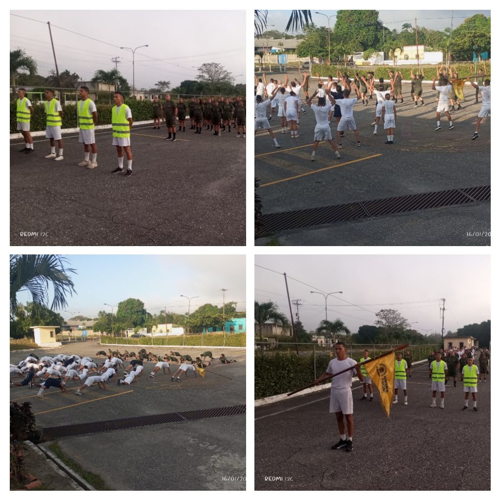 EJB_7MONUCLEO's tweet photo. #16ENE2024. En la mañana de este martes se realizó trote y actividad fisica,con  el personal profesional y alumnos de Nuestra Prestigiosa Casa de Estudios.
¡ El Deporte es Salud! https://t.co/cAlqO17B5e