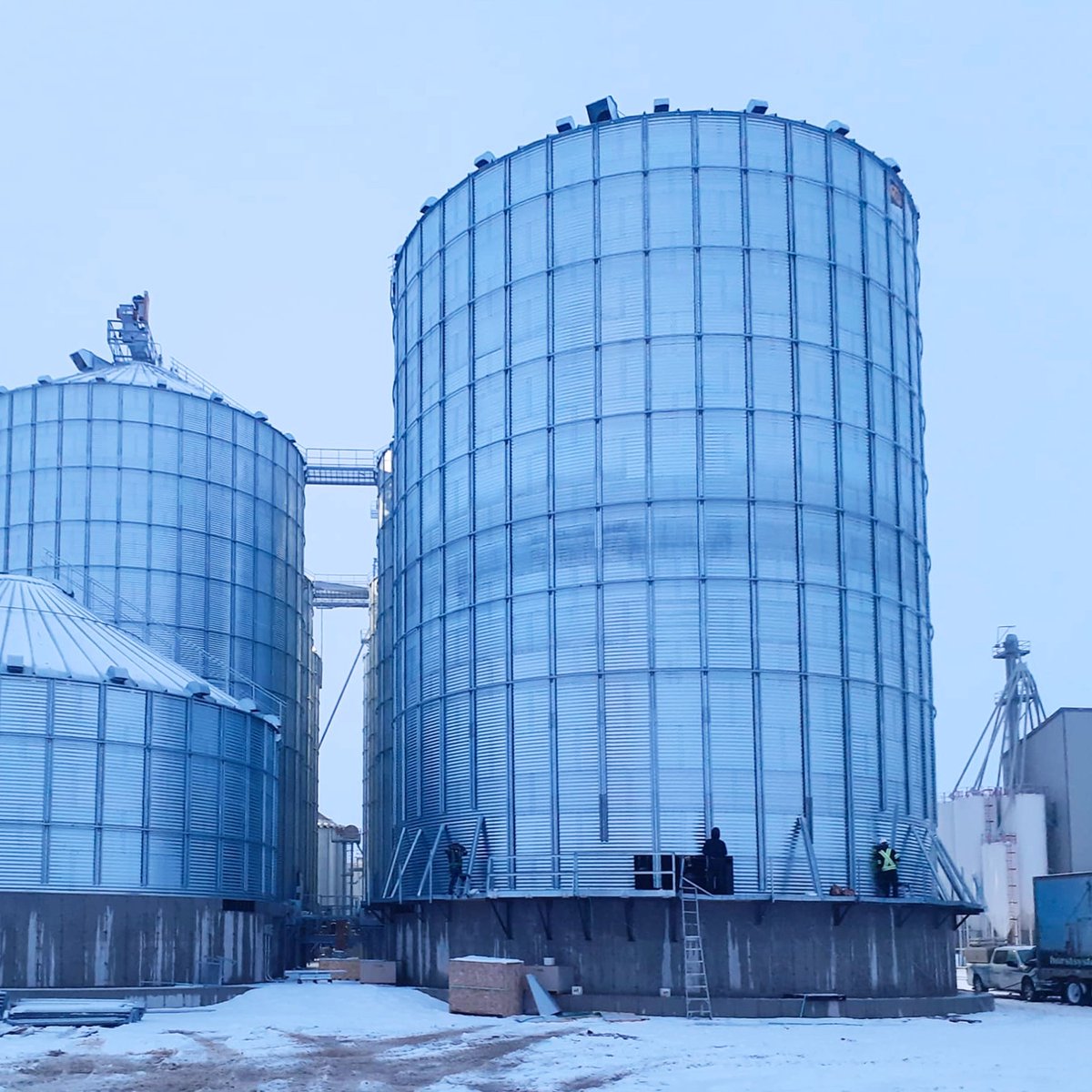 HorstSystems's tweet photo. It might be winter, but #grainsystems are still getting #horstsystem upgrades across #ontag. https://t.co/g84QLtf99W