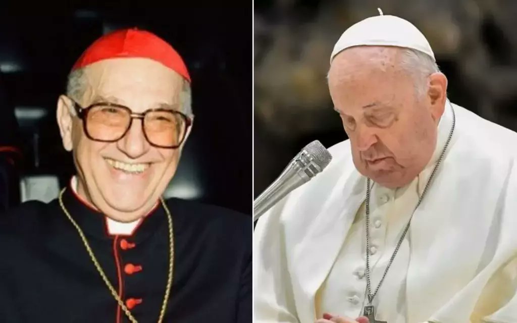 Papa Francisco y Sergio Sebastiani