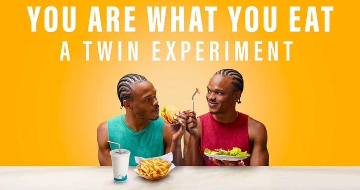 Stanford Medicine's 2022 twin study reveals surprising health benefits of a vegan diet compared to an omnivorous one. Check out 'You Are What You Eat: A Twin Experiment' on Netflix for groundbreaking insights! #PlantBased #HealthStudy