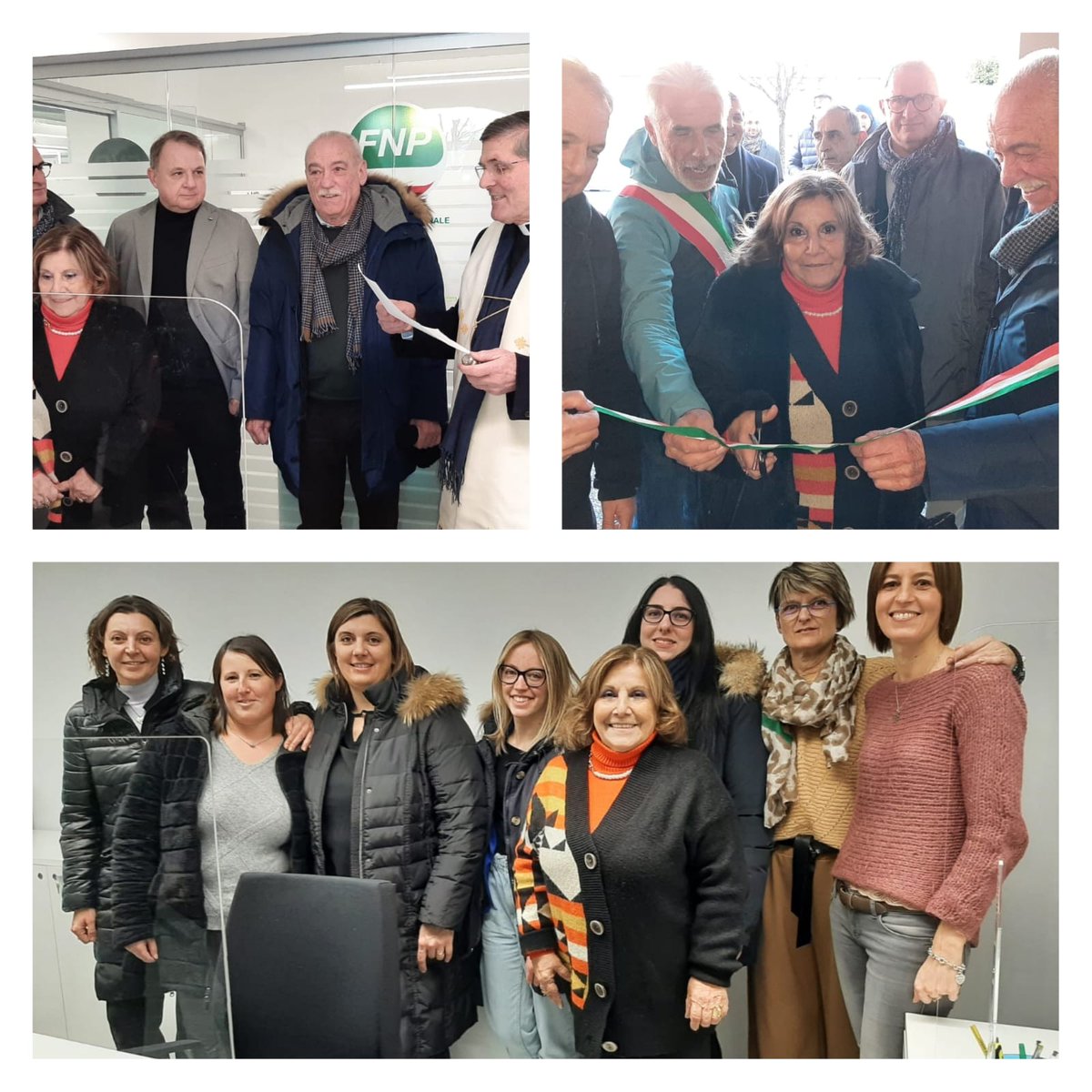 Pronti a partire a #Tolmezzo con la nuova sede del <a href="/CafCisl/">CafCisl</a>, che mette a segno un rinnovato impegno sul territorio. Oggi il taglio del nastro con la presidente #Ventura e da domani porte aperte per tutte le pratiche #Caf ma anche per incontrare pensionati e categorie #Cisl.