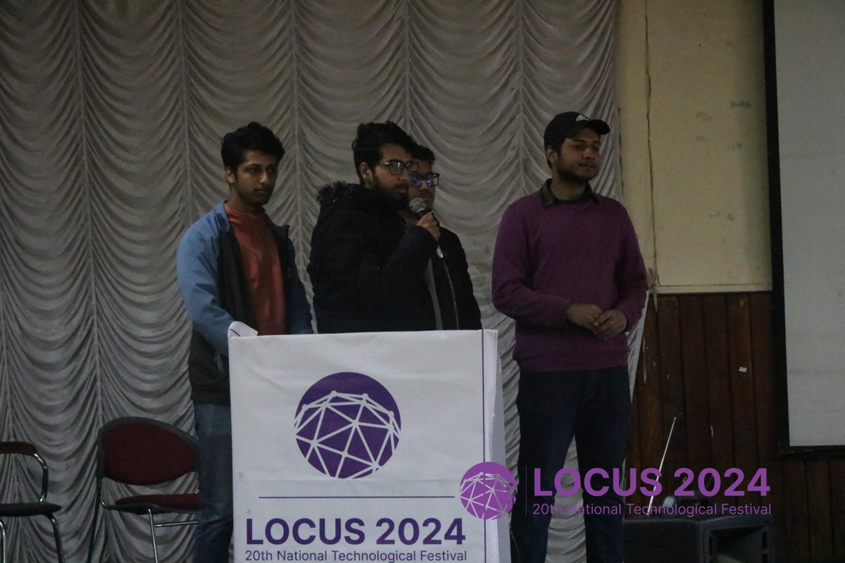 locus_ioe's tweet image. Hack-A-Week, organized by LOCUS2024 have successfully concluded!
Congratulations to the winners:
- EdTech Category: The Boys
- GenAI Category: 3.00E-04
- FinTech Category: Looptroop
- GameDev Category: The Weekend

#LOCUS2024 #HackAWeek #connectIPS #LOCUS #Magh12_13_14