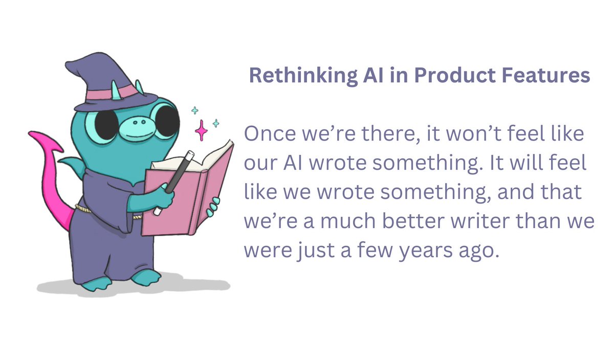 Shared all my thoughts on where the UX for AI is going... and it's definitely not the ✨ menu! open.substack.com/pub/ellenchisa…