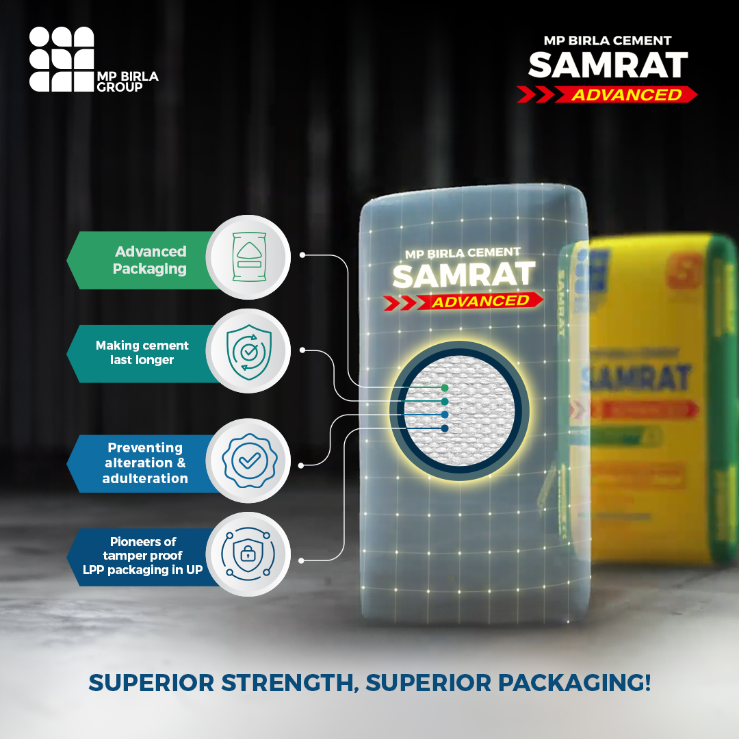 MPBirla_Cement's tweet image. Our intense research and development helped us reach this tamper proof LPP packaging. Don’t let other packs fool you, choose the best for your construction! Soch ko sacchai mein badlo.
.
.
.
#MPBirlaCement #TamperProof #Packaging #UttarPradesh #Cement #Construction
