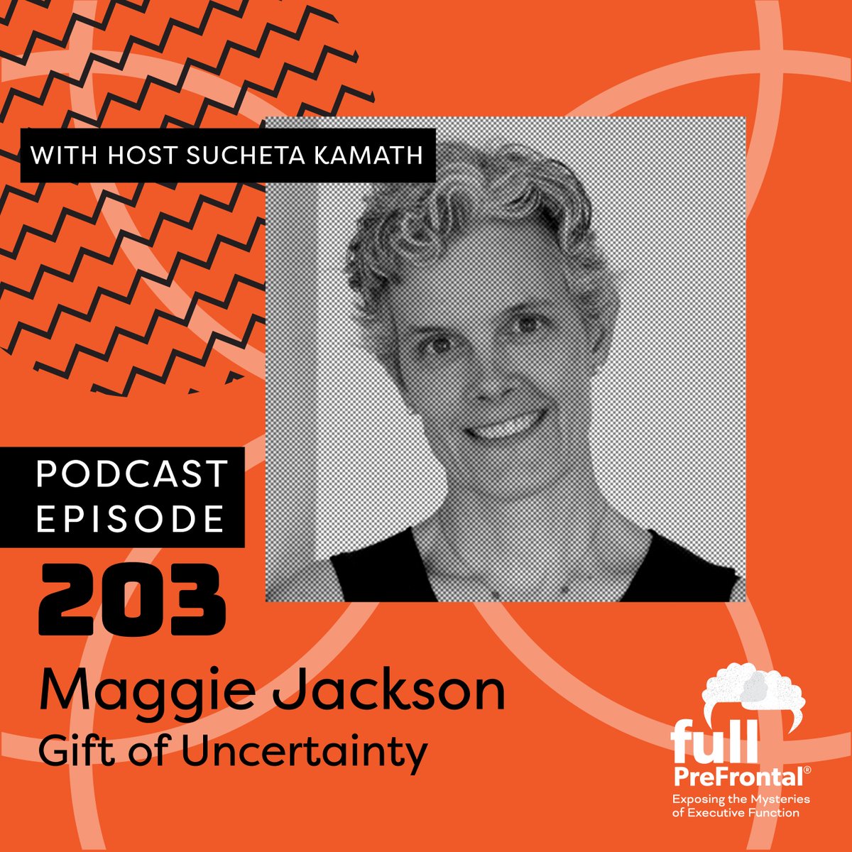 Full PreFrontal Podcast (@fullprefrontal) on Twitter photo Tune into <a href="/FullPreFrontal/">Full PreFrontal Podcast</a> with <a href="/SuchetaKamath/">Sucheta Kamath</a> as <a href="/Maggie8Jackson/">Maggie Jackson</a> returns to discuss her latest book Uncertain: The Wisdom and Wonder of Being Unsure and explore the ties between executive function and the wisdom of uncertainty.
fullprefrontal.com/1080614/143188… Tune into <a href="/FullPreFrontal/">Full PreFrontal Podcast</a> with <a href="/SuchetaKamath/">Sucheta Kamath</a> as <a href="/Maggie8Jackson/">Maggie Jackson</a> returns to discuss her latest book Uncertain: The Wisdom and Wonder of Being Unsure and explore the ties between executive function and the wisdom of uncertainty.
fullprefrontal.com/1080614/143188…