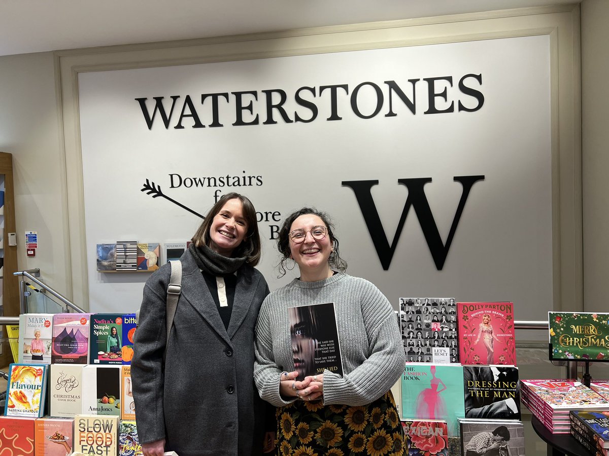 Such a pleasure @HSKWaterstones! #DayOne by @abigailsdean, bestselling author of #GirlA out end of March @HarperFiction