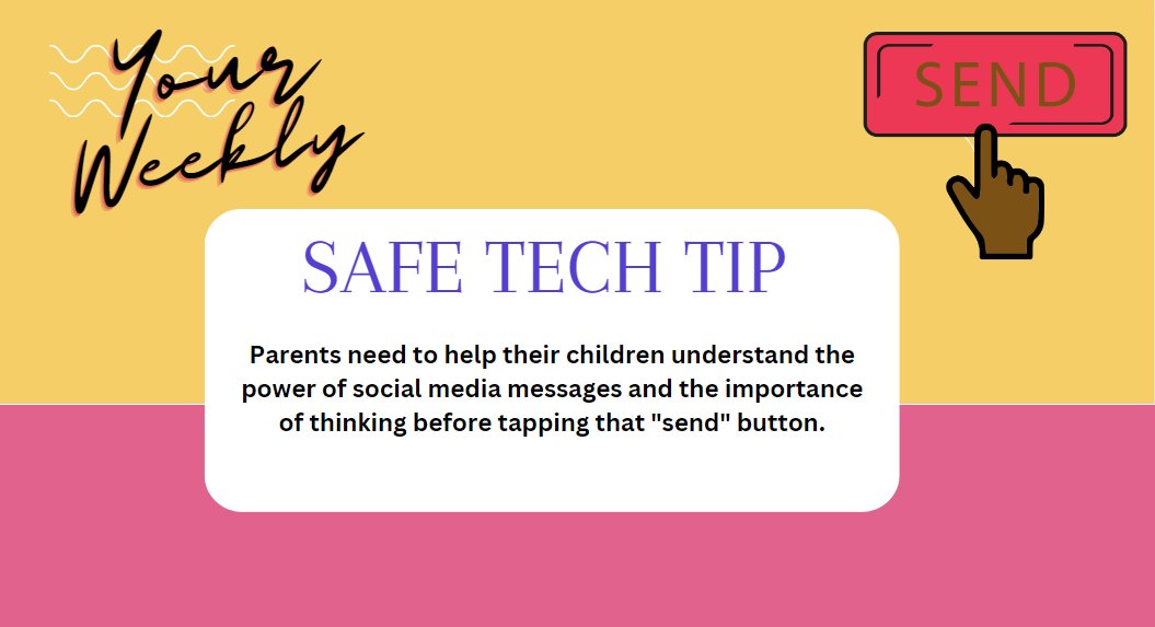 Tuesday's Safe Tech Tip is here! #CyberSafety @vanessa_mcauley @NLSchoolsCA @Grade5Woolgar @FowlerAmanda @AndreaHurley7 @gwencarrollsis @MiaDOb @HickeyDianne