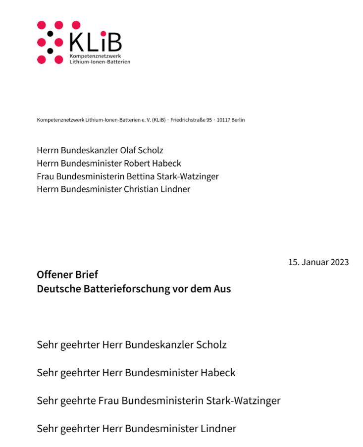 DennisKopljar's tweet photo. ❗"Deutsche Batterieforschung vor dem Aus!" /// "German #battery research on the brink of collapse"❗

Offener Brief des Kompetenznetzwerks Lithium-Ionen Batterien an die Regierung // open letter to the government

https://t.co/FApVt9pWUC https://t.co/5FloQowtF8
