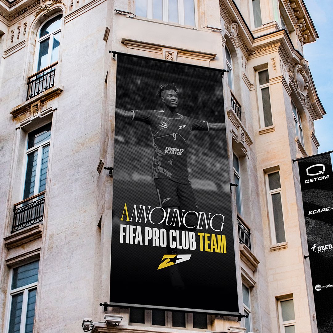 20starsEsports's tweet photo. Con grandissimo piacere annunciamo il nostro team di Pro Club, il nostro nuovo titolo per il 2024!๐โฝ
Un grosso in bocca al lupo per i diversi campionati che vi aspettano!๐๐
โข
#proclub #proclubs #20s #twentystars #fifa #fifaproclubs #fifaproclub https://t.co/58CKqxv4qN