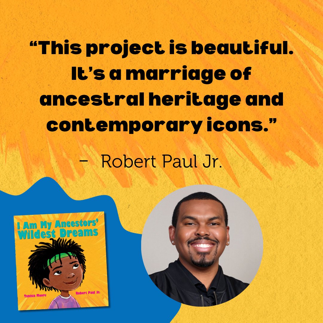 Scholastic (@scholastic) on Twitter photo Hear from @tanisiateemoore & <a href="/robertpauljr/">ROBERT PAUL JR. | Illustrator | Creator🇱🇨🇻🇮</a>, in their own words, what creating the book I Am My Ancestors' Wildest Dreams means to them in this conversation from <a href="/PublishersWkly/">Publishers Weekly</a>. bit.ly/3SiLSTV Hear from @tanisiateemoore & <a href="/robertpauljr/">ROBERT PAUL JR. | Illustrator | Creator🇱🇨🇻🇮</a>, in their own words, what creating the book I Am My Ancestors' Wildest Dreams means to them in this conversation from <a href="/PublishersWkly/">Publishers Weekly</a>. bit.ly/3SiLSTV