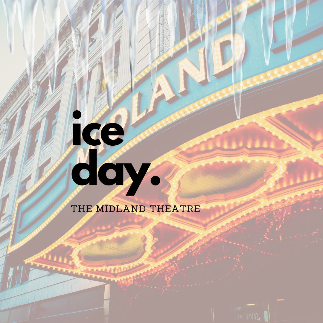 themidland's tweet photo. Due to inclement weather, our Box Office is CLOSED today.

As always, you can purchase tickets 24/7 at https://t.co/WwHbhRVT0k. Stay safe and stay warm KC! https://t.co/mNsbBrTlDw