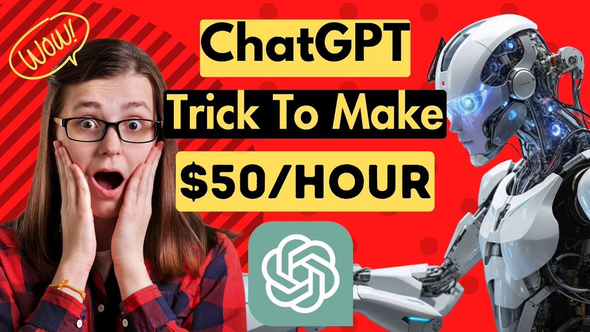 GilbertCro37916's tweet photo. New Method of Making Passive Income with Chat GPT

The Rise of Artificial Intelligence and Its Impact on Jobs

After the rise of artificial intelligence, many people feared that their jobs would be taken over by machines. #ai #ailockup #aitools

https://t.co/hN62qzJDVh https://t.co/lnGXLwtjYn