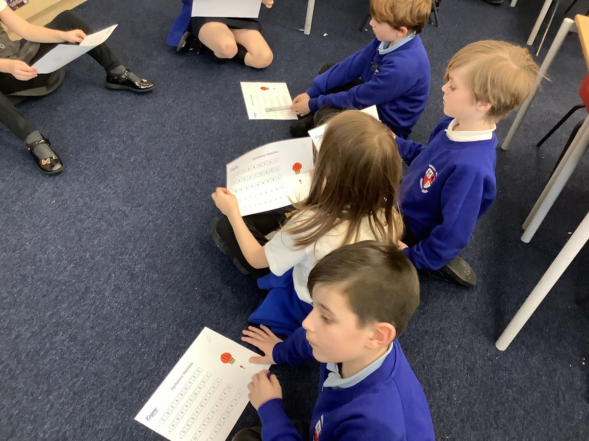 MPPS_Wirral's tweet photo. Year 3 have been creating their own pentatonic scale in music. ๐ผ #mppsmusic https://t.co/qWgQJOu1Qi