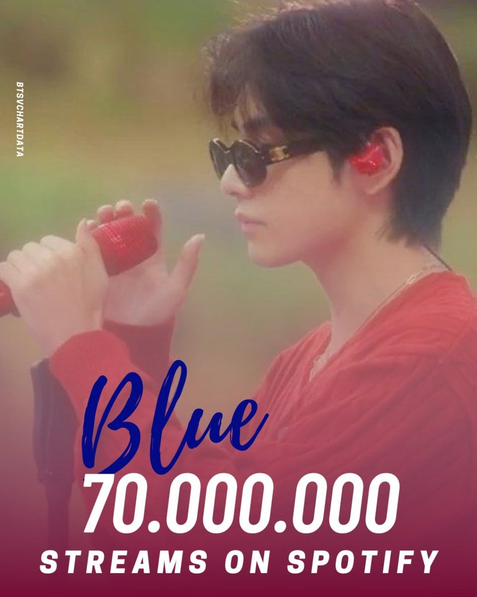 epiphany_yess's tweet photo. "Blue" de #V ha superado 70M de reproducciones en Spotify.
Todas las canciones de Layover han superado 70M de reproducciones en Spotify, el 1er álbum de un solista coreano y el álbum más rápido de un acto de Kpop en lograr este hito
#Blue70MOnSpotify
CONGRATULATIONS TAEHYUNG https://t.co/wE6GoZoPgt