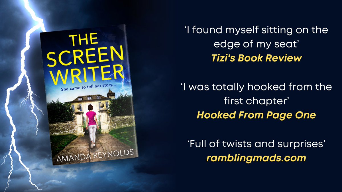BoldwoodBooks's tweet photo. Many thanks to @ramblingmads, @collinsjacob115 and @Tiziana_L for their publication reviews today on #TheScreenwriter by @amandareynoldsj #blogtour.
Buy now β‘οΈ https://t.co/HHh0zXA6Ih https://t.co/L8mYM5cwdC