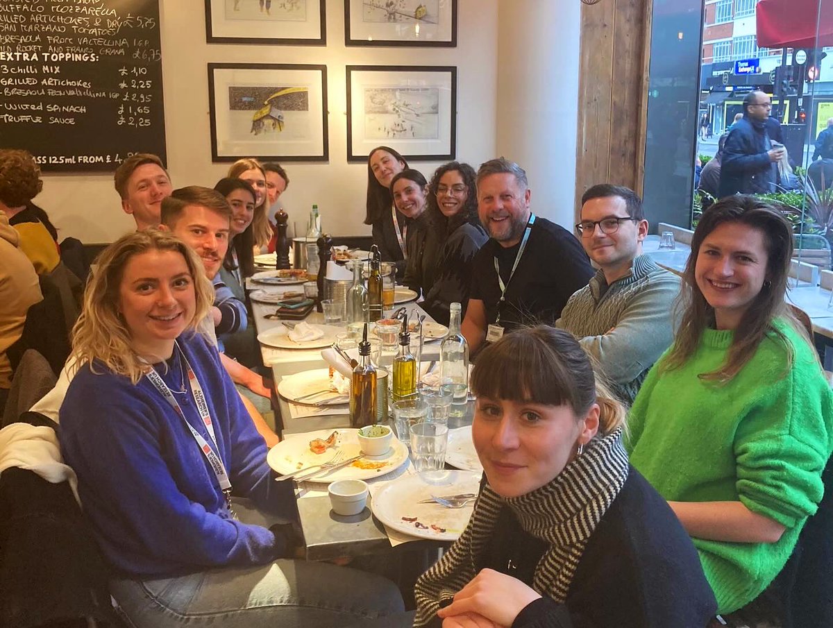 2024 is off to a great start with a DDI team lunch at Franco Manca! 🍕🥳 #alzheimersresearchuk #alzheimers #dementiaresearch #drugdiscovery #science