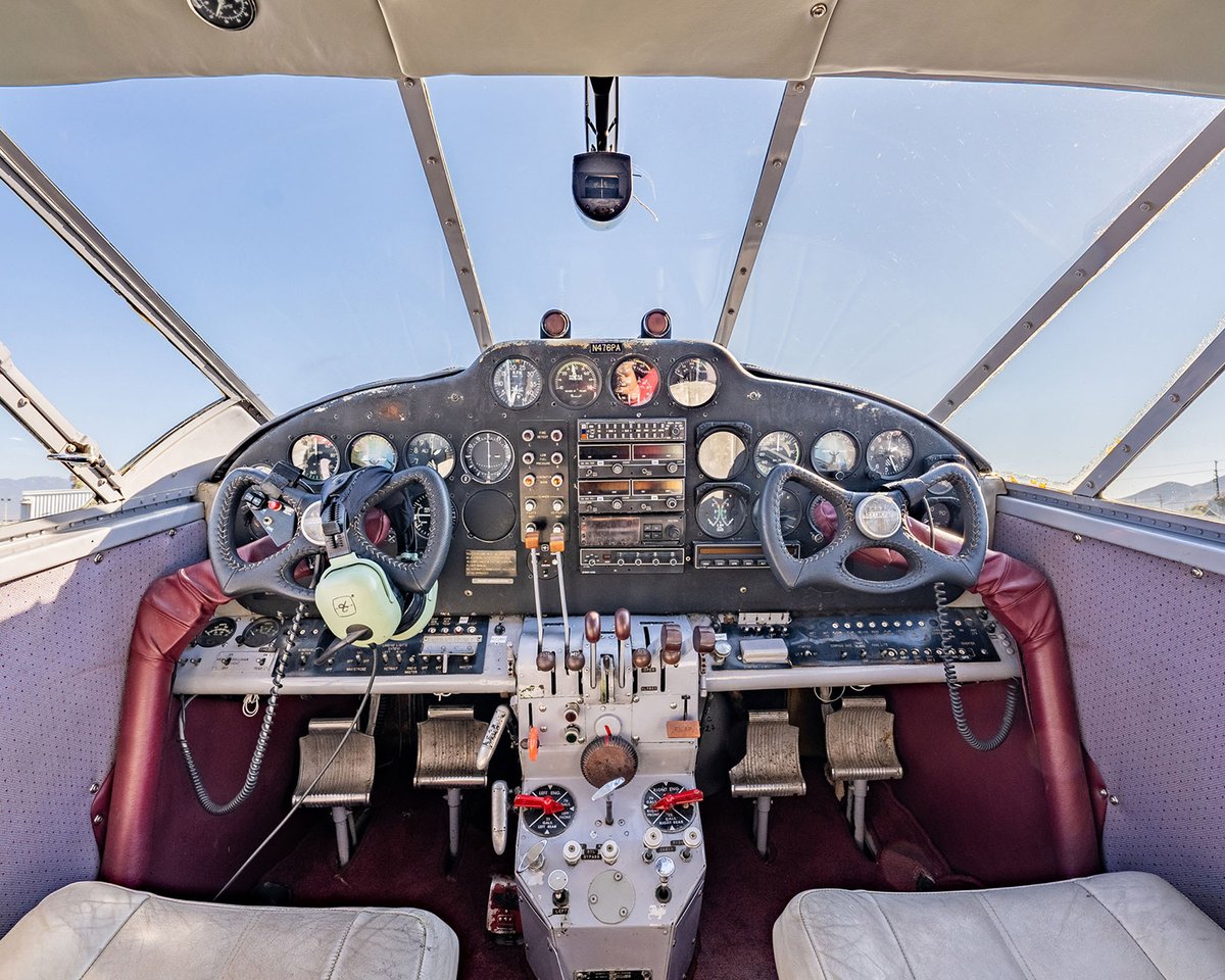 Barrett_Jackson's tweet photo. This 1952 #Beechcraft #Model18 movie #airplane is selling with No Reserve, January 20-28 at WestWorld of #Scottsdale.
Read More: https://t.co/dbFqQwPKKR https://t.co/rrwIDA4SE0