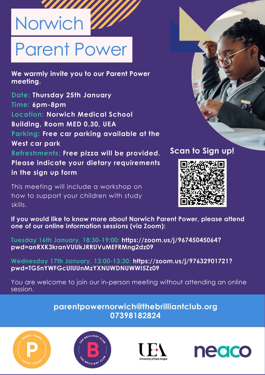 Norwich Parent Power (@norwichpp) on Twitter photo Join us at 6.30-7pm tonight via zoom to learn how #ParentPower empowers parents & carers to ensure their children have a fair chance in education & their future careers <a href="/SewellPark/">Sewell Park Academy</a> <a href="/HellesdonHigh/">HHS</a>,<a href="/tsas_norwich/">Thorpe St Andrew School and Sixth Form</a> & <a href="/HewettAcad/">Hewett Academy</a>.
Click here to join online: tinyurl.com/ykdwv3dz Join us at 6.30-7pm tonight via zoom to learn how #ParentPower empowers parents & carers to ensure their children have a fair chance in education & their future careers <a href="/SewellPark/">Sewell Park Academy</a> <a href="/HellesdonHigh/">HHS</a>,<a href="/tsas_norwich/">Thorpe St Andrew School and Sixth Form</a> & <a href="/HewettAcad/">Hewett Academy</a>.
Click here to join online: tinyurl.com/ykdwv3dz